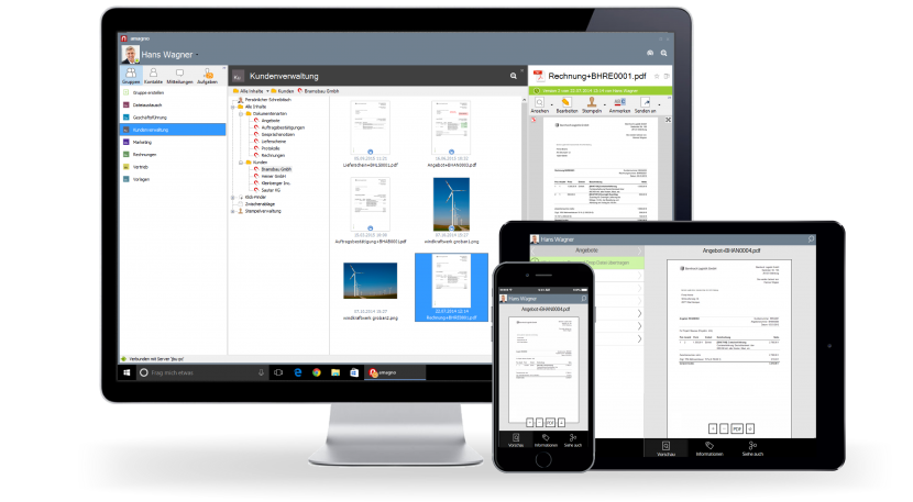 amagno_dms-endgeraete amagno dms endgeraete 830x457 - FAQ zur AMAGNO Business Cloud (Deutschland)