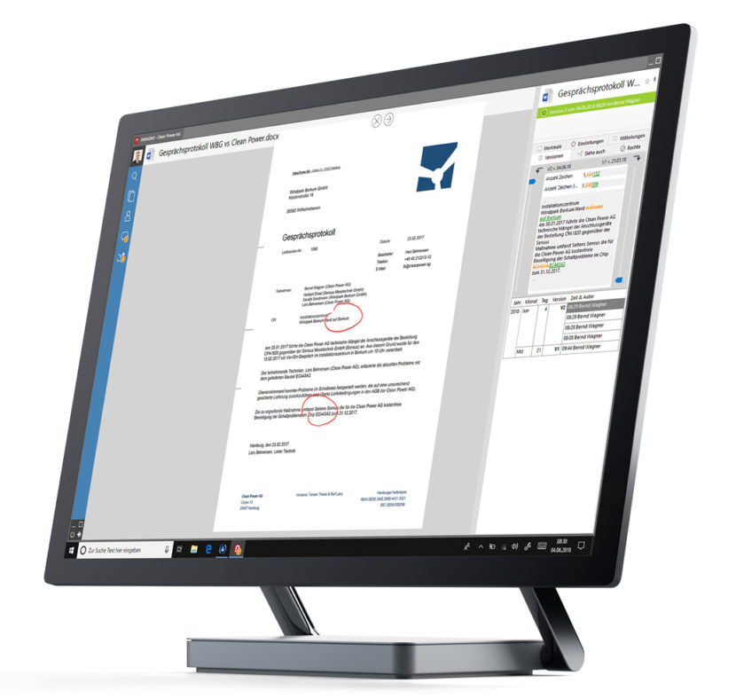 Secure Collaboration Screen desktop 830x788 - Amagno.AI Automate
