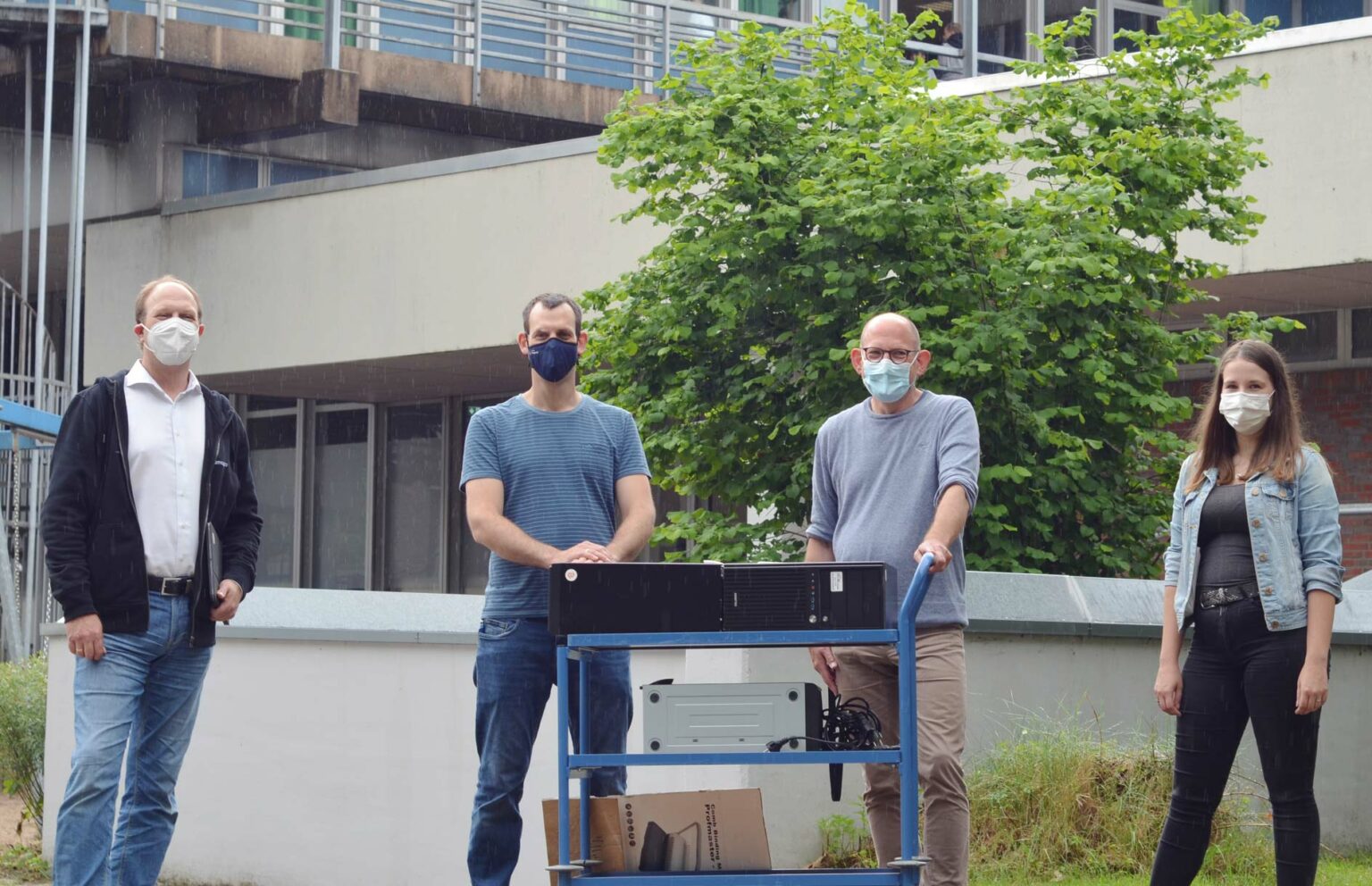 Amagno PC-Übergabe Helene-Lange-Schule Eversten
