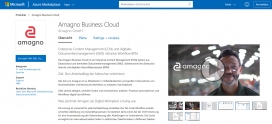 Amagno Business Cloud jetzt im Microsoft Marketplace erhältlich
