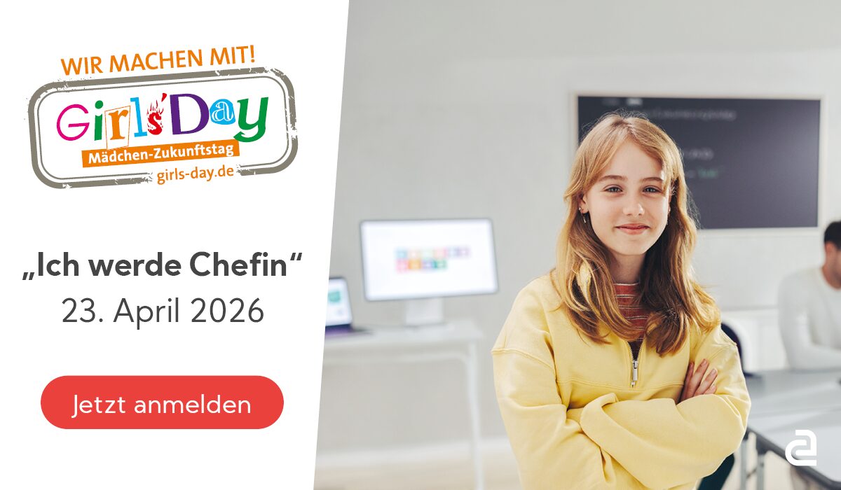 Girls‘ Day 2026: Wir öffnen unsere Türen für die Gründerinnen und Entwicklerinnen von morgen