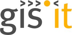 Logo von gis-it, einem Anbieter für Dokumentenmanagement und digitale Archivierung.